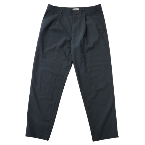 COS 딥그린 면바지