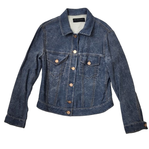 시슬리 쿨 데님 자켓