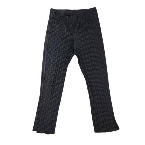Pleatsme 블랙 주름 바지 (F)