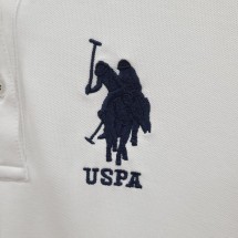 폴로 화이트 반팔 카라 티셔츠 95 (M)